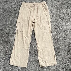 Love Tree womens Tan Cargo Pants size medium